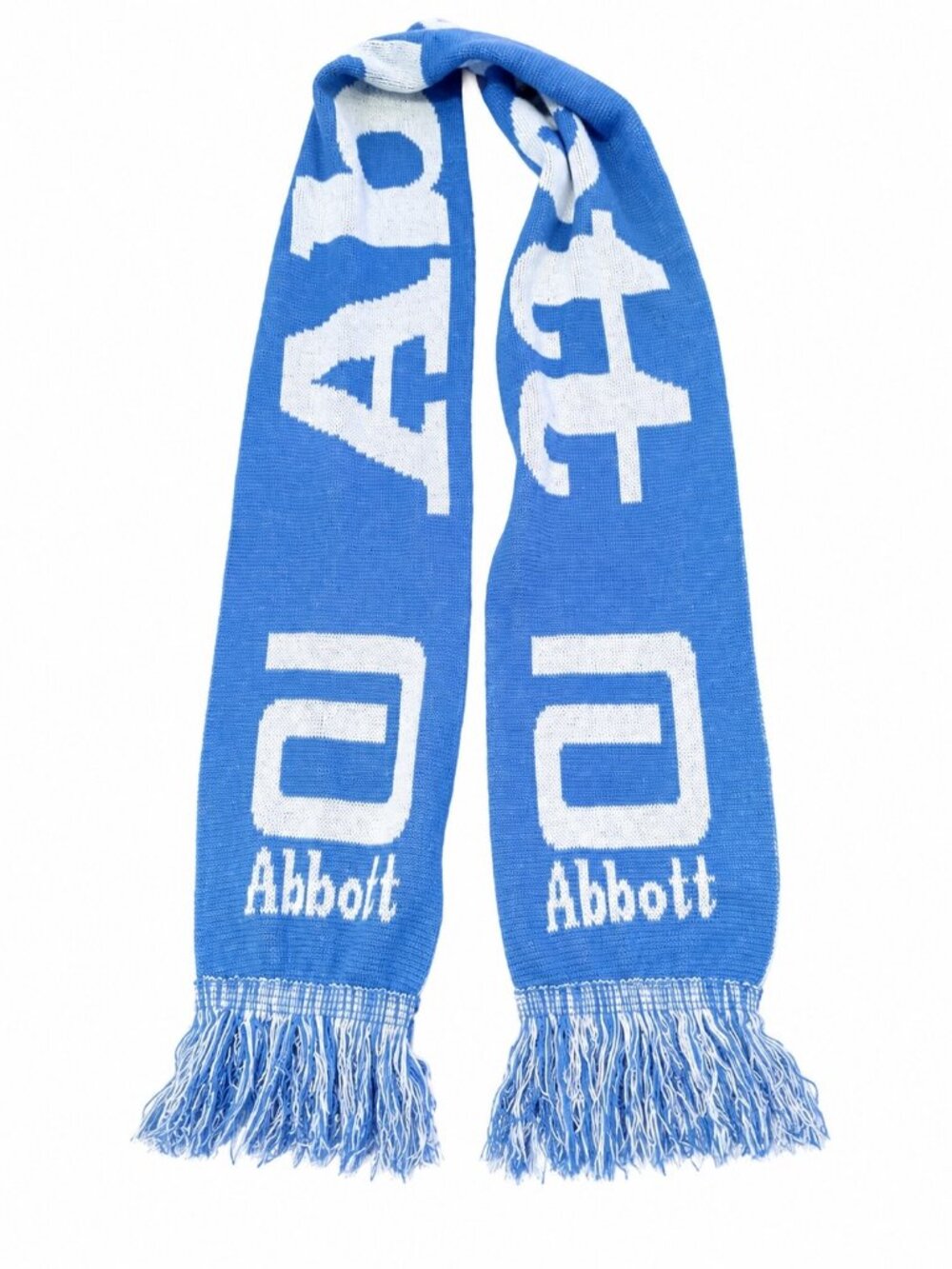 Abbott Size ONE SIZE World Marathon Majors Knit Scarf‎ with Fringe